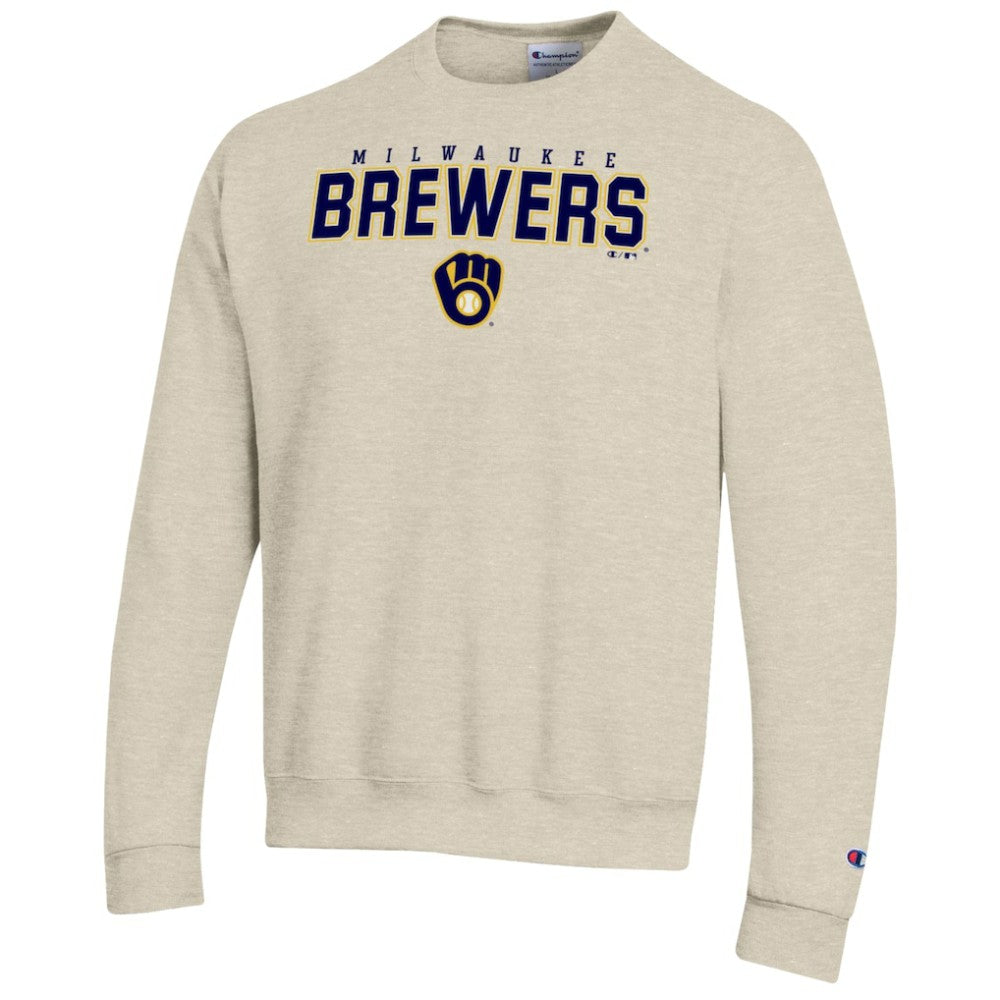Milwaukee Brewers Champion Eco Powerblend Sweatshirt - MLB Sweatshirts