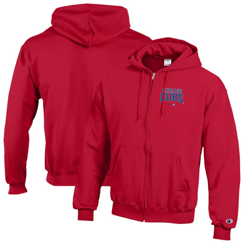 Chicago Cubs Champion Eco Powerblend Full-Zip Hoodie - MLB Hoodies