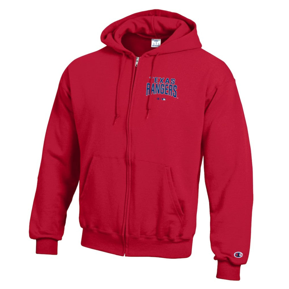 Texas Rangers Champion Eco Powerblend Full-Zip Hoodie - MLB Hoodies