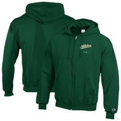 Athletics Champion Eco Powerblend Full-Zip Hoodie - MLB Hoodies