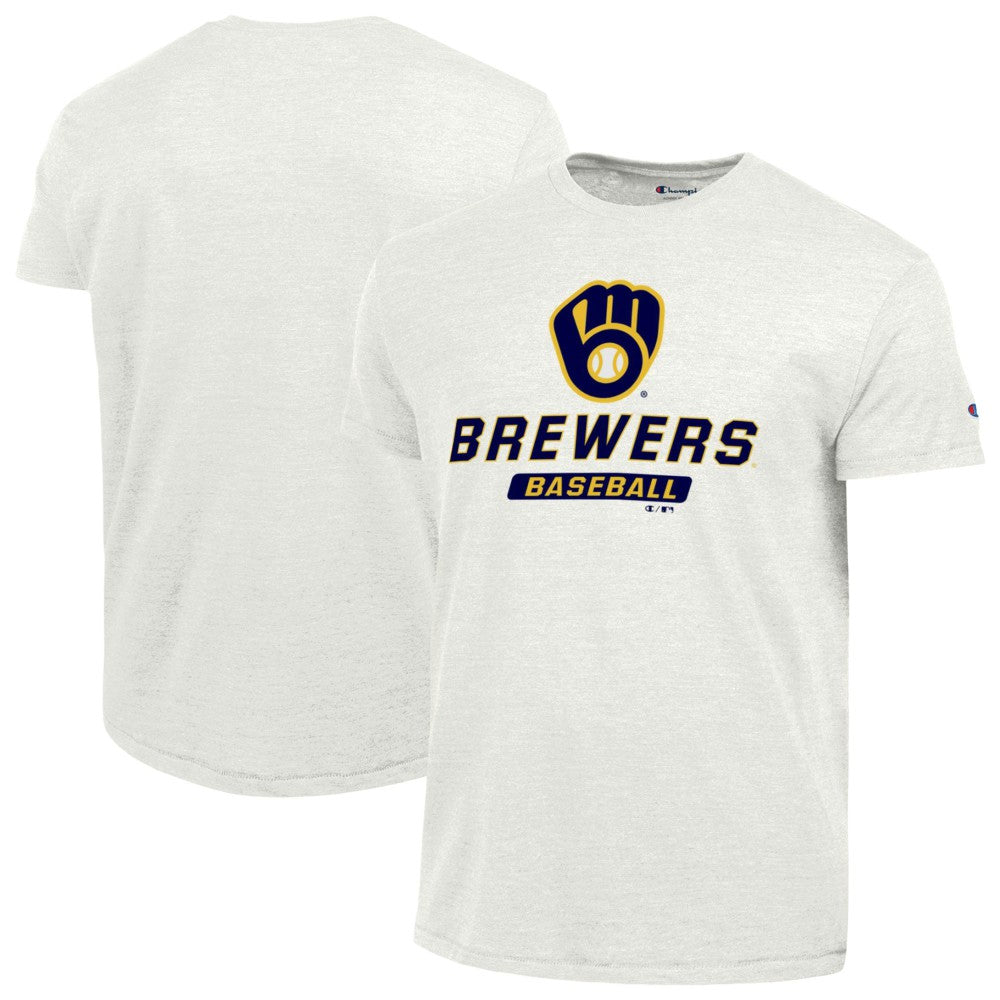 Milwaukee Brewers Champion Ultimate Tri-blend T-Shirt - MLB T-shirts