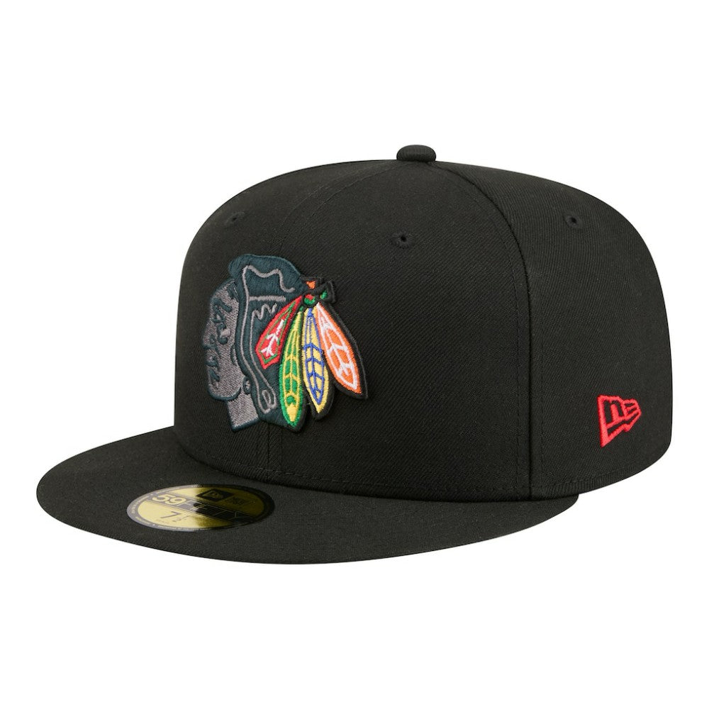 Chicago Blackhawks New Era Color Pop 59FIFTY Fitted Hat -  NHL Hats