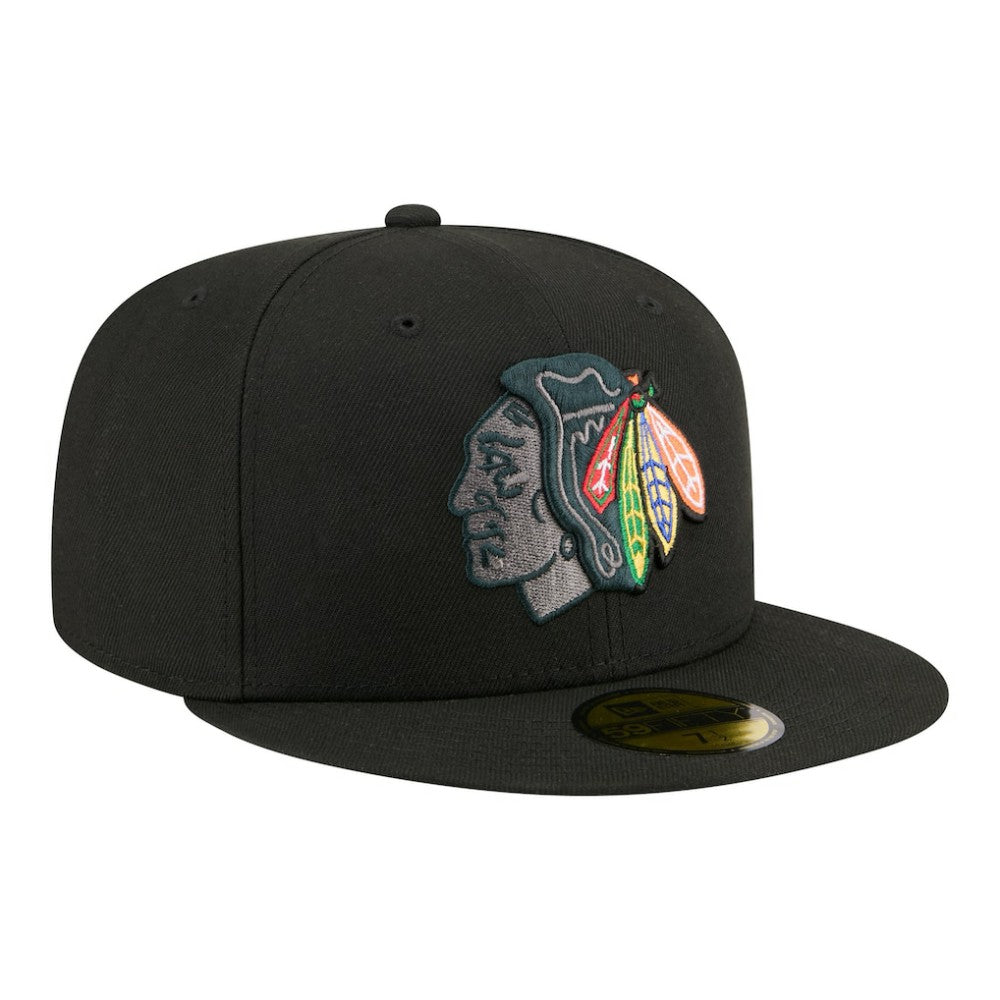 Chicago Blackhawks New Era Color Pop 59FIFTY Fitted Hat -  NHL Hats