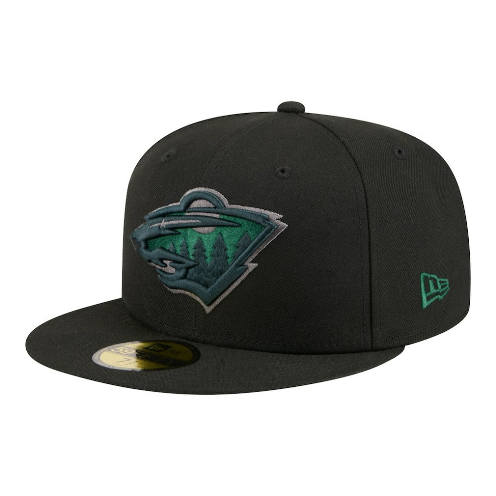 Minnesota Wild New Era Color Pop 59FIFTY Fitted Hat -  NHL Hats