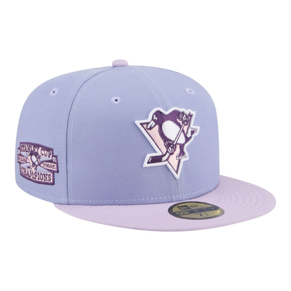 Pittsburgh Penguins New Era Lavender Bloom 59FIFTY Fitted Hat -  NHL Hats