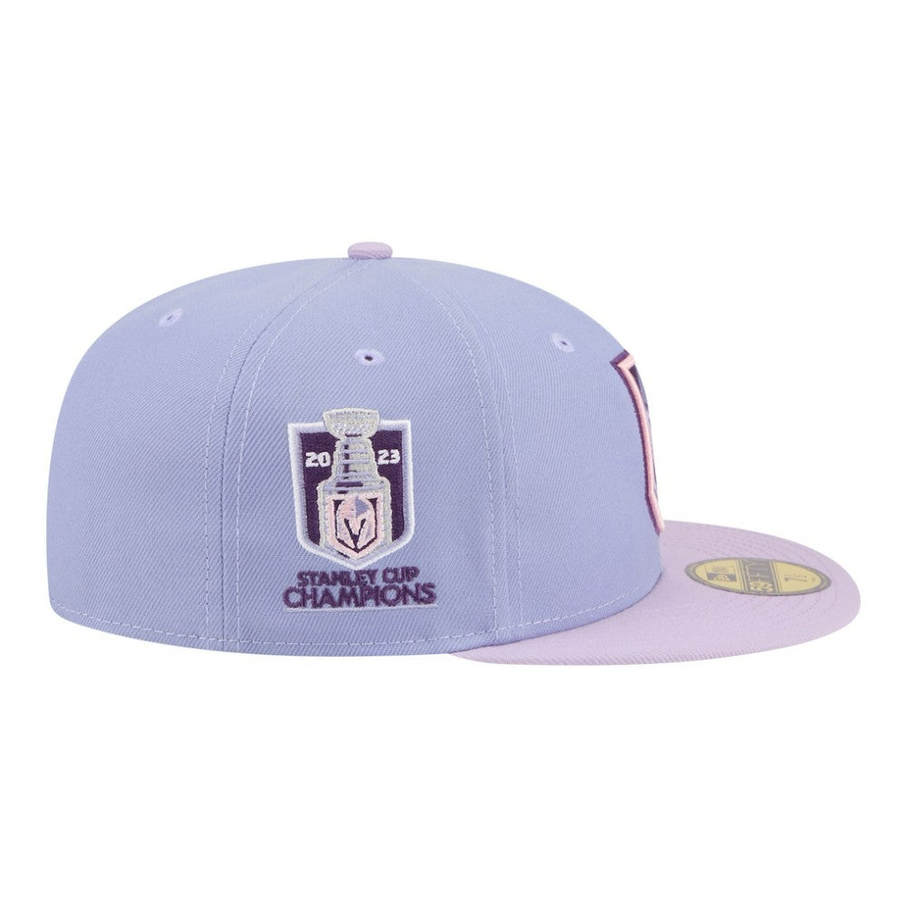 Vegas Golden Knights New Era Lavender Bloom 59FIFTY Fitted Hat -  NHL Hats