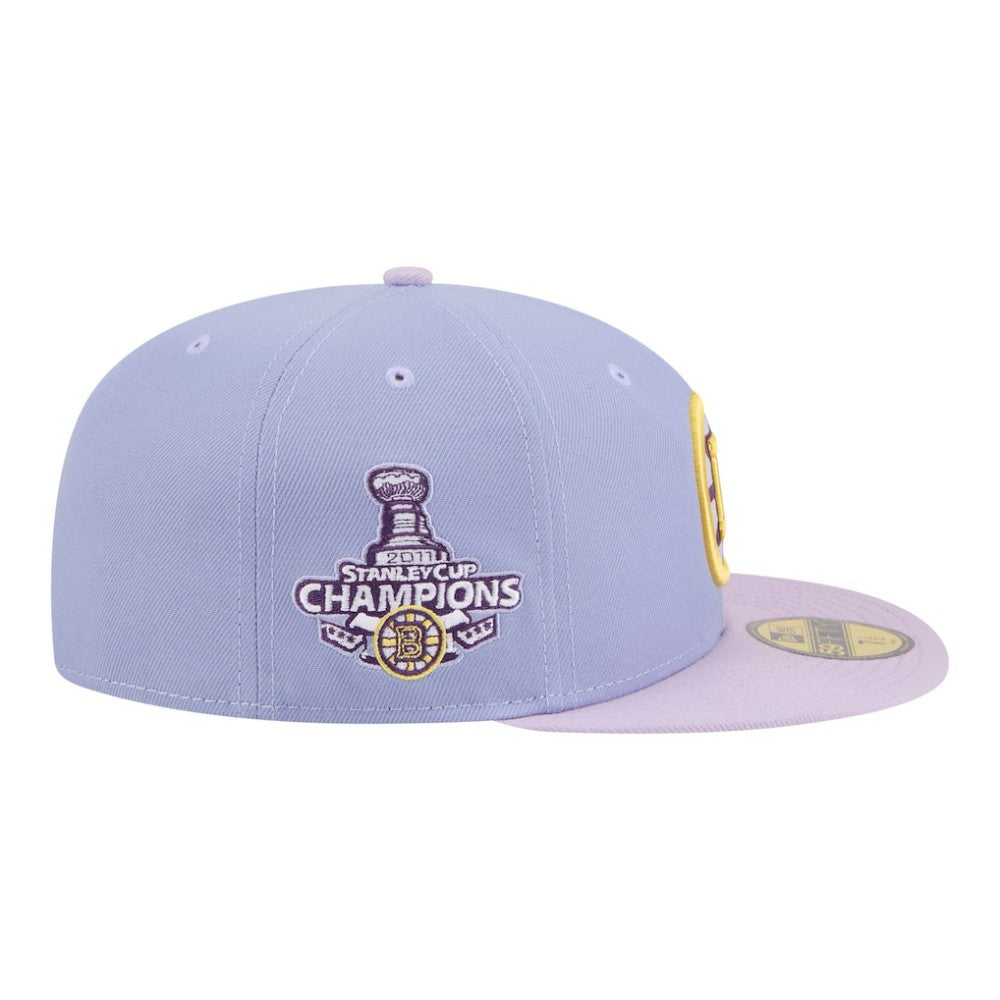 Boston Bruins New Era Lavender Bloom 59FIFTY Fitted Hat -  NHL Hats