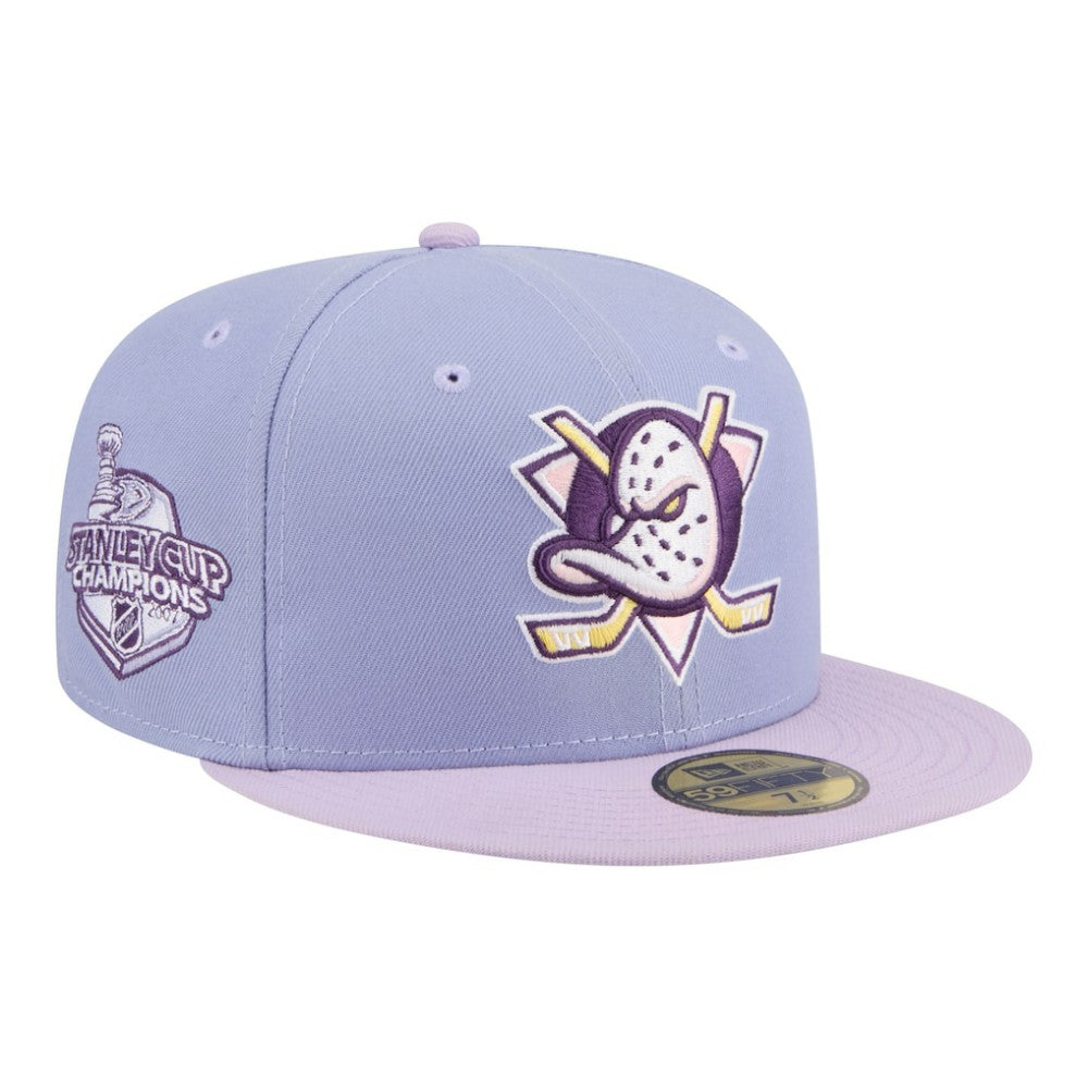 Anaheim Ducks New Era Lavender Bloom 59FIFTY Fitted Hat -  NHL Hats