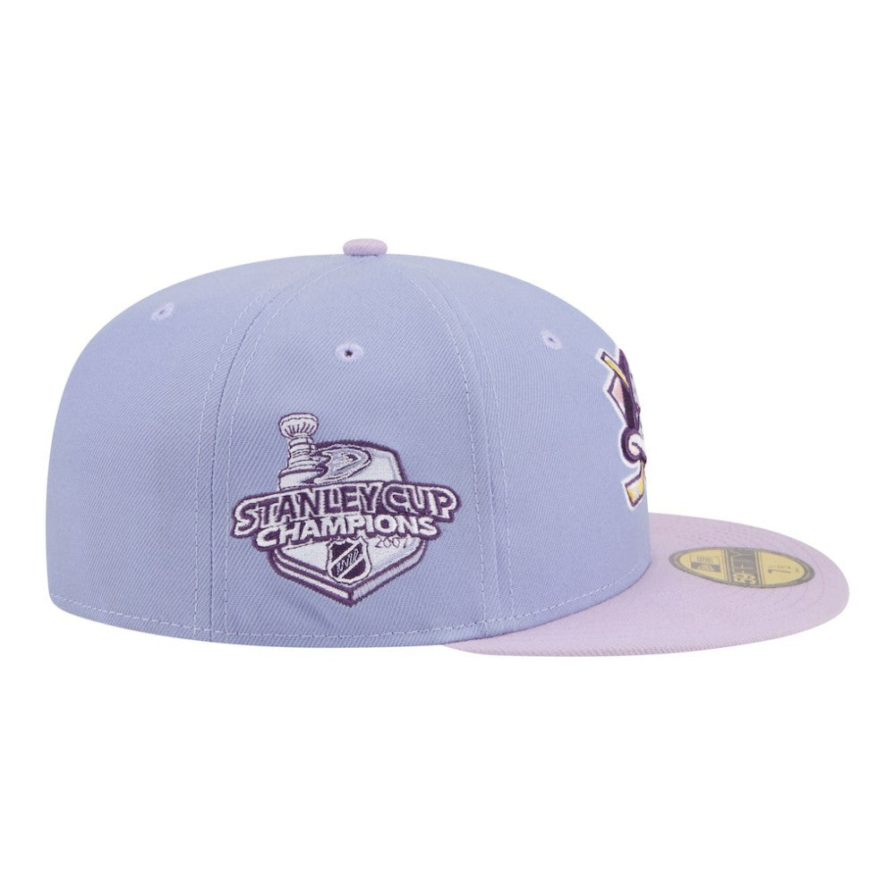 Anaheim Ducks New Era Lavender Bloom 59FIFTY Fitted Hat -  NHL Hats