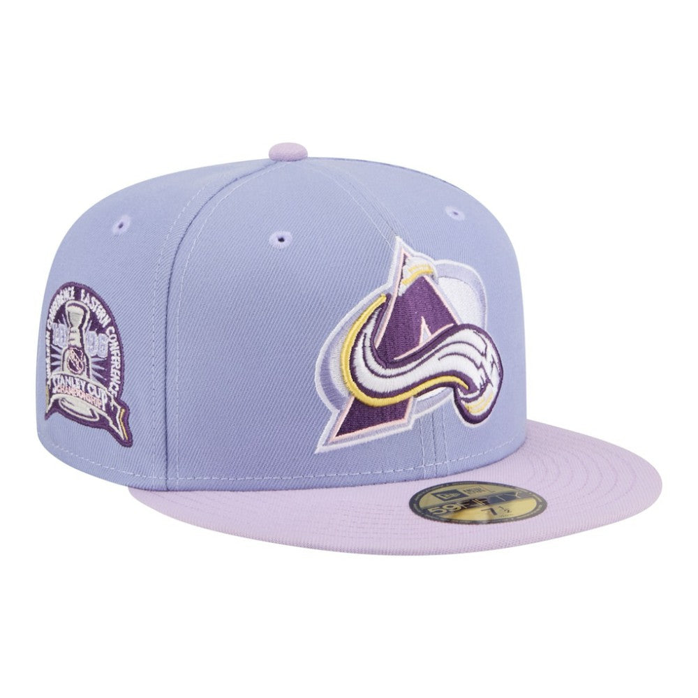 Colorado Avalanche New Era Lavender Bloom 59FIFTY Fitted Hat -  NHL Hats