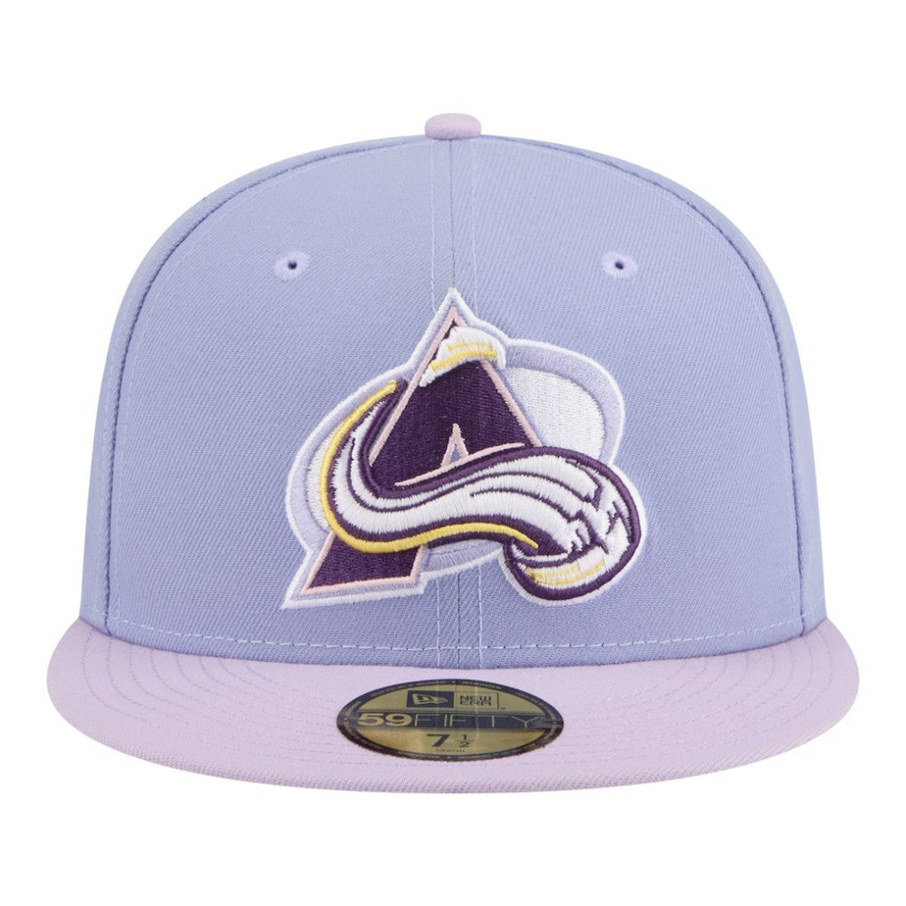 Colorado Avalanche New Era Lavender Bloom 59FIFTY Fitted Hat -  NHL Hats