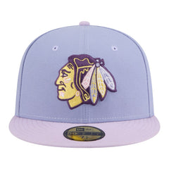 Chicago Blackhawks New Era Lavender Bloom 59FIFTY Fitted Hat -  NHL Hats