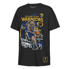Black Stephen Curry Golden State Warriors Outerstuff Youth Chalked Up Player Name & Number T-Shirt sale | NBA