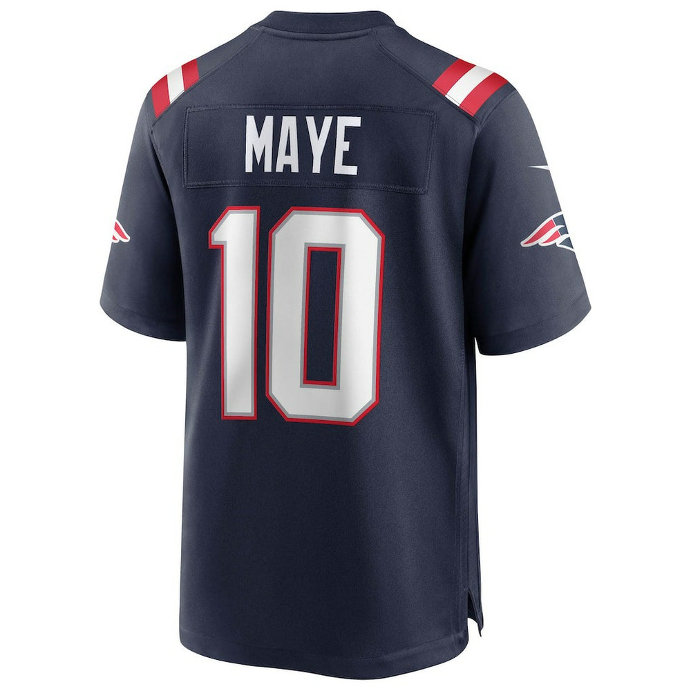 New England Patriots Drake Maye  Super Bowl LX Patch Game Jersey | NFL US