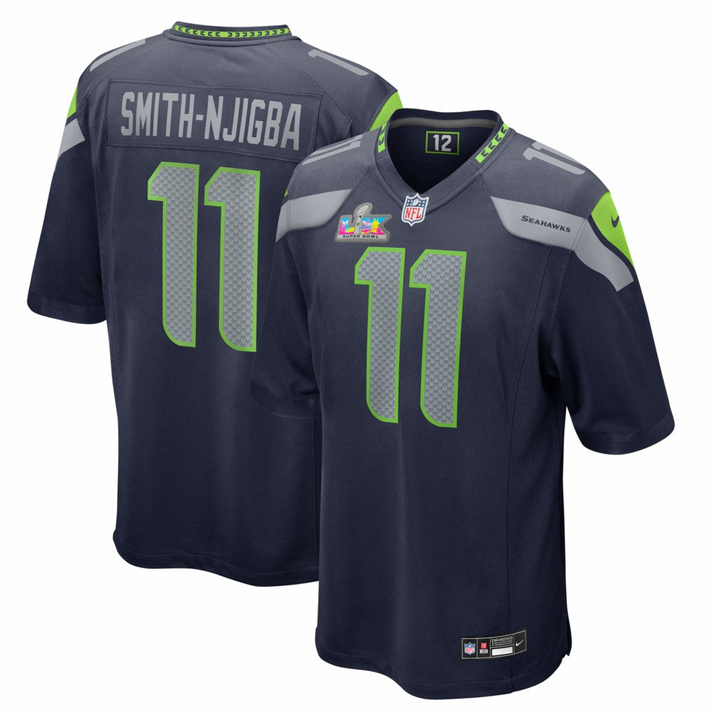Seattle Seahawks Jaxon Smith-Njigba  Super Bowl LX Patch Game Jersey | NFL US