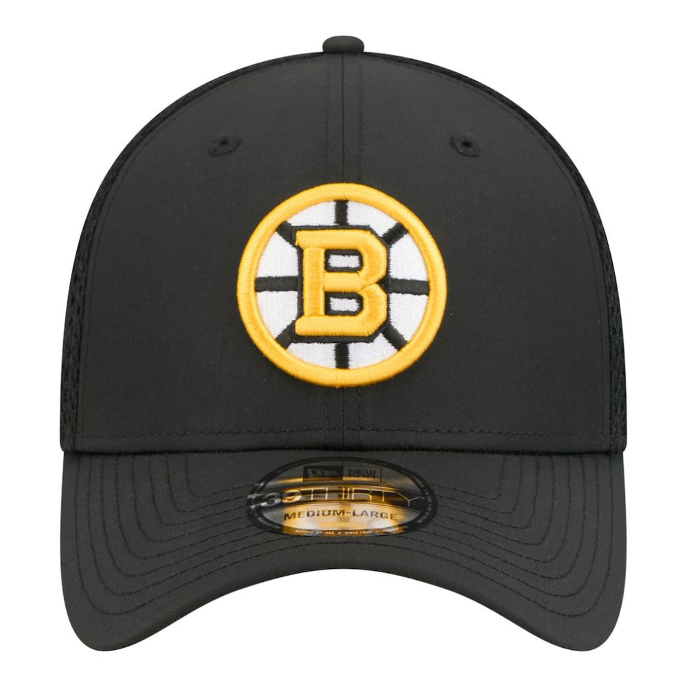 Boston Bruins New Era Logo 39THIRTY Flex Hat -  NHL Hats