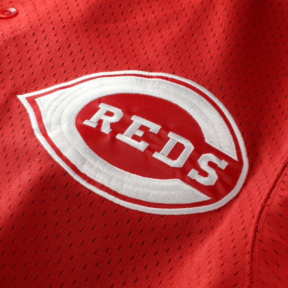 Deion Sanders Cincinnati Reds Mitchell & Ness Big & Tall Cooperstown Mesh Batting Practice Jersey - MLB Jerseys