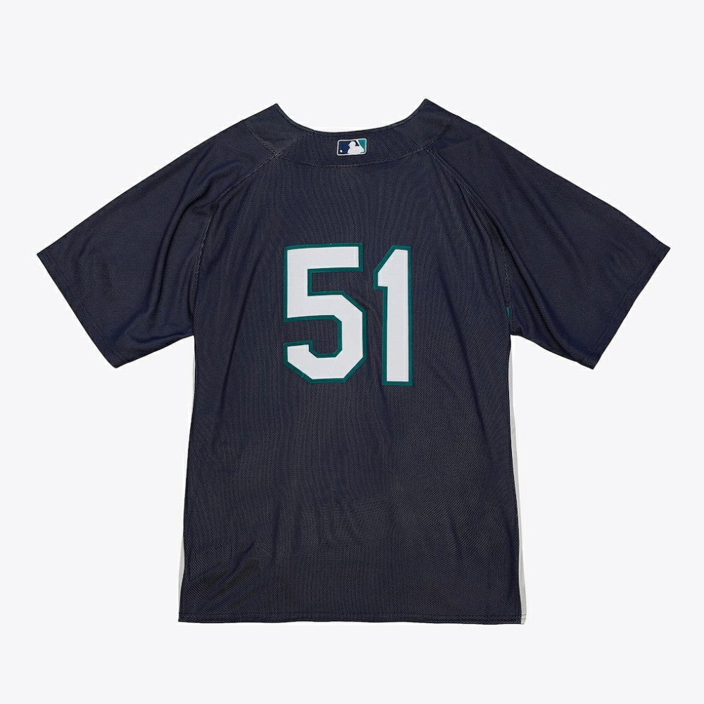Ichiro Suzuki Seattle Mariners Mitchell & Ness Big & Tall Cooperstown Mesh Batting Practice Jersey - MLB Jerseys