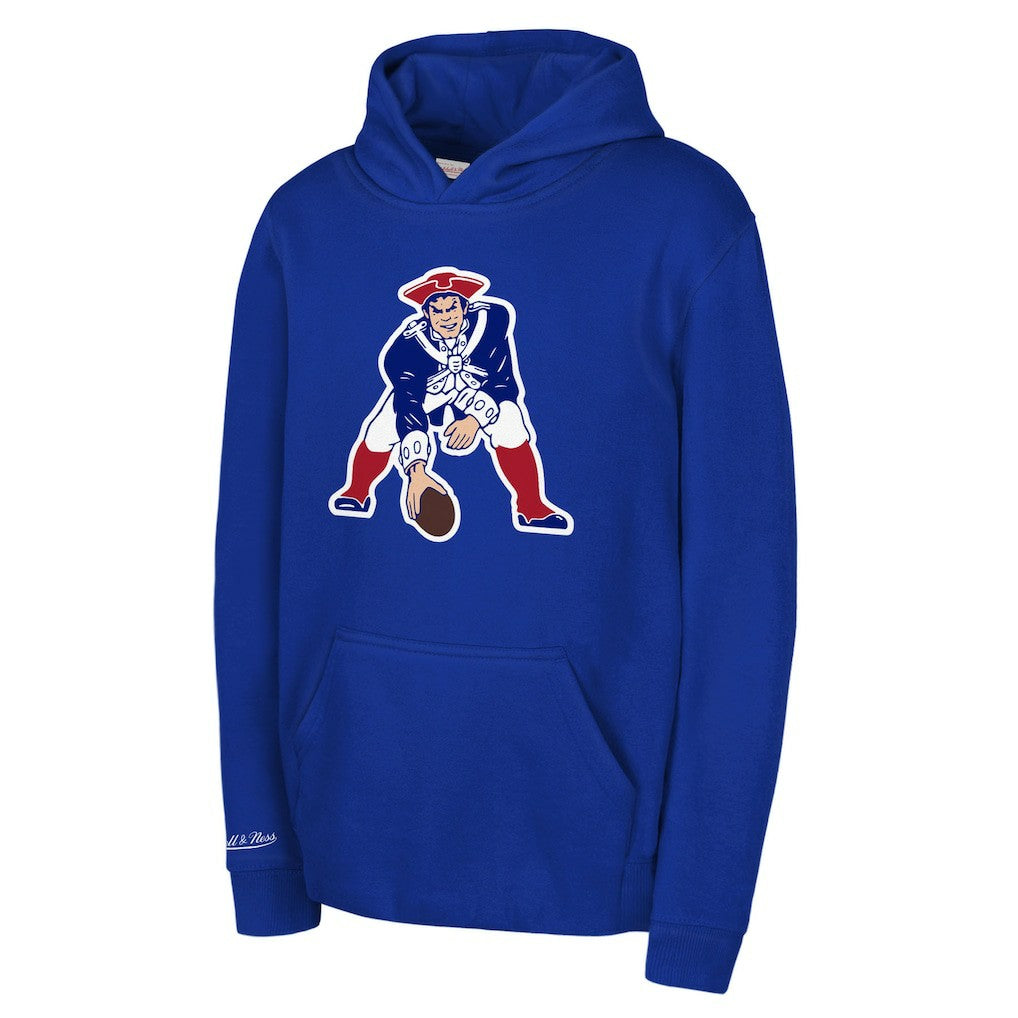 New England Patriots Youth Retro Logo Hoodie | NFL Outlet