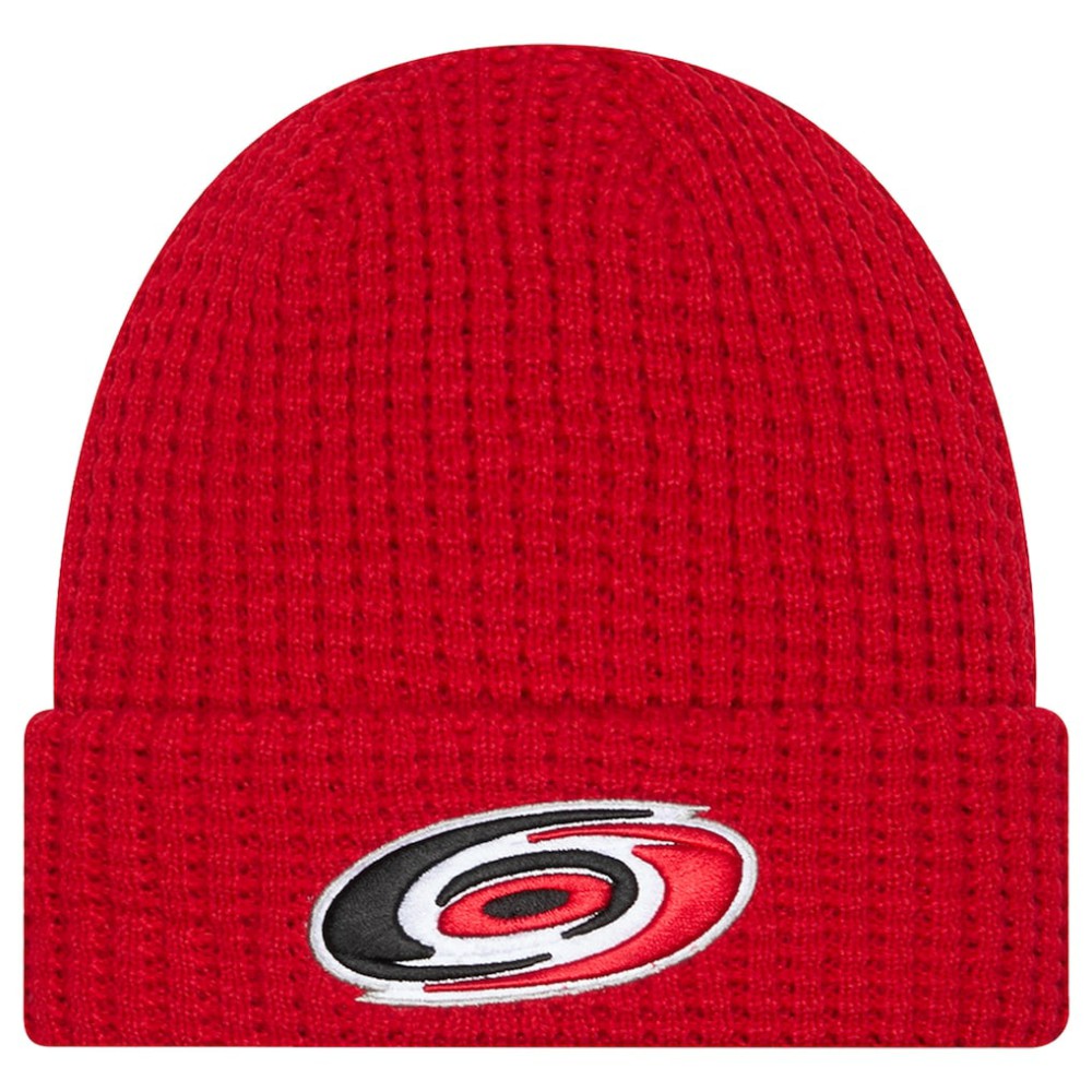 Carolina Hurricanes New Era Waffle Cuffed Knit Hat -  NHL Hats