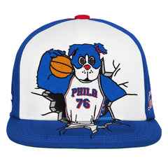 Royal Philadelphia 76ers Youth Mascot Snapback Hat | NBA