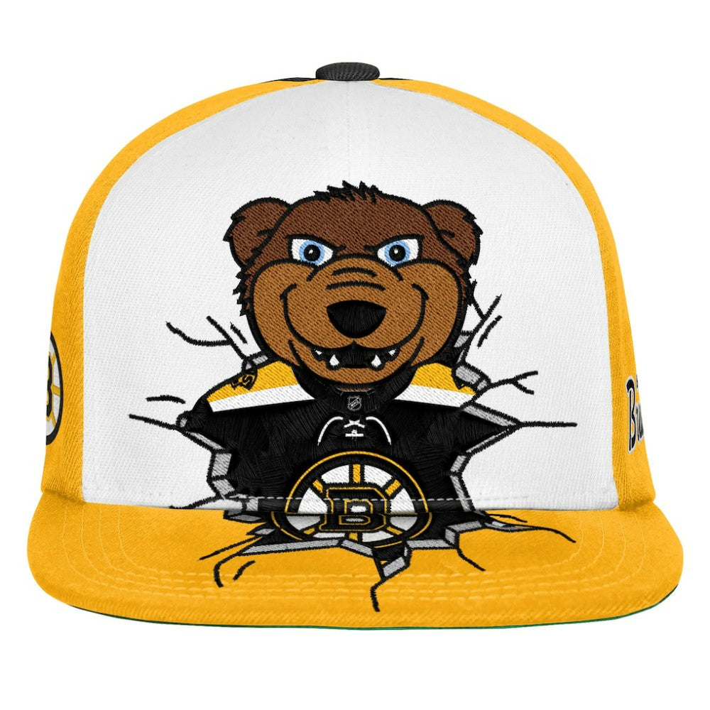 Boston Bruins Mitchell & Ness Youth Mascot Snapback Hat -  NHL Hats
