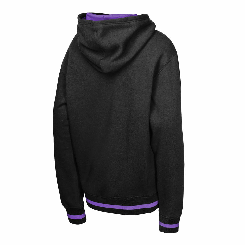 Black Toronto Raptors Youth Playmaker Fashion Fleece Hoodie | NBA