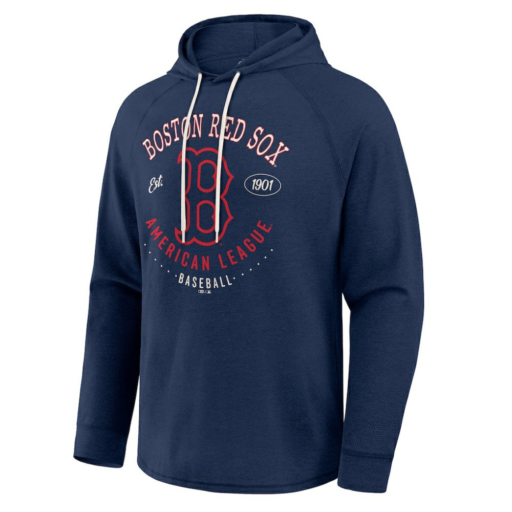 Boston Red Sox Darius Rucker Collection by Fanatics Raglan Hooded Long Sleeve T-Shirt - MLB T-shirts