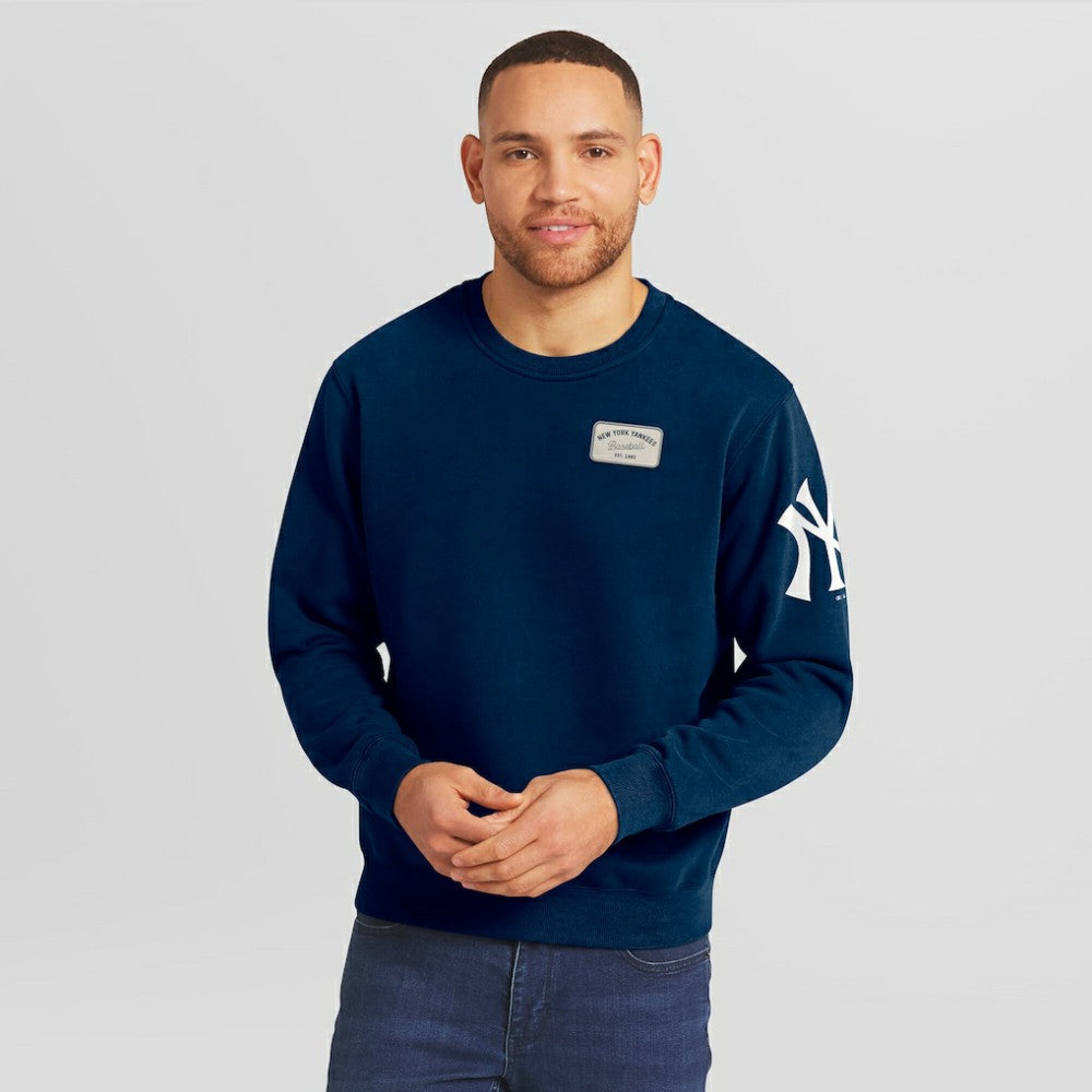 New York Yankees Darius Rucker Collection by Fanatics Washed Crew Neck Pullover Sweatshirt - MLB Pullover