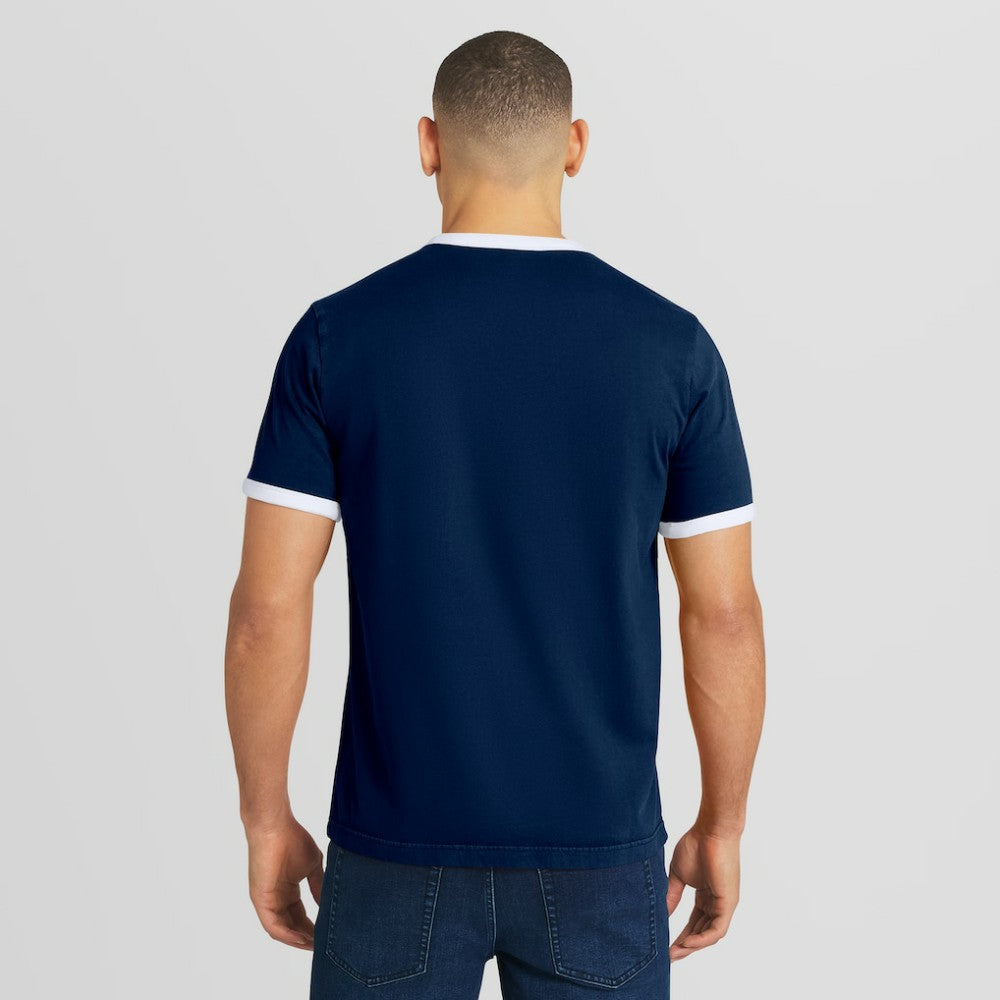 Atlanta Braves Darius Rucker Collection by Fanatics Washed Ringer T-Shirt - MLB T-shirts