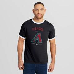 Arizona Diamondbacks Darius Rucker Collection by Fanatics Washed Ringer T-Shirt - MLB T-shirts