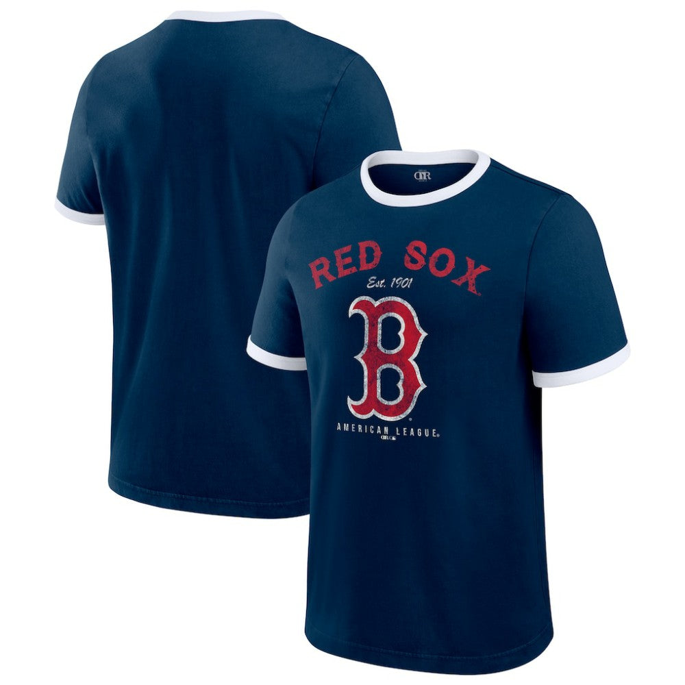Boston Red Sox Darius Rucker Collection by Fanatics Washed Ringer T-Shirt - MLB T-shirts