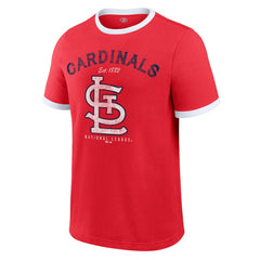 St. Louis Cardinals Darius Rucker Collection by Fanatics Washed Ringer T-Shirt - MLB T-shirts