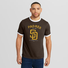 San Diego Padres Darius Rucker Collection by Fanatics Washed Ringer T-Shirt - MLB T-shirts