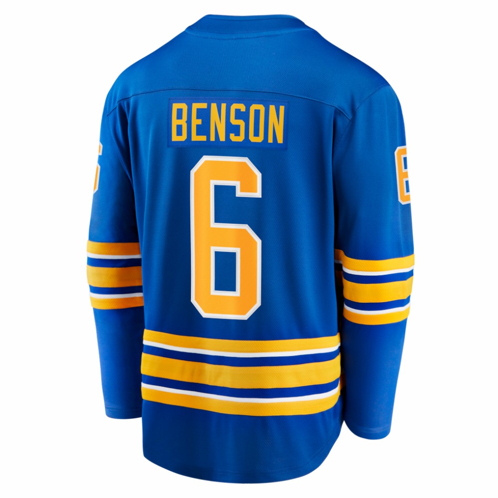 Zach Benson Buffalo Sabres Fanatics Home Breakaway Jersey -  NHL Jerseys