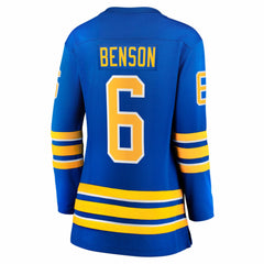 Zach Benson Buffalo Sabres Fanatics Women's Home Breakaway Jersey -  NHL Jerseys