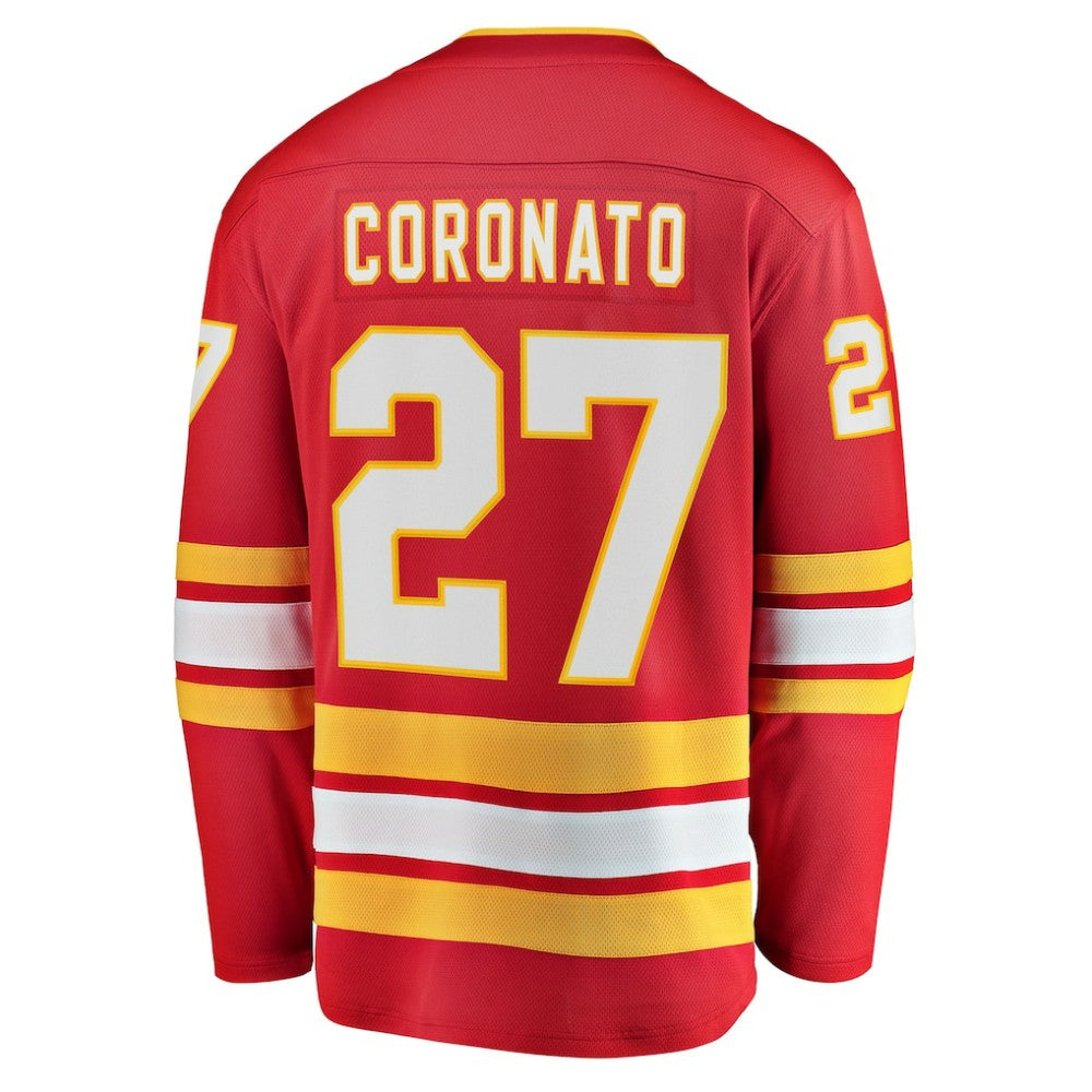 Matt Coronato Calgary Flames Fanatics Home Breakaway Jersey -  NHL Jerseys