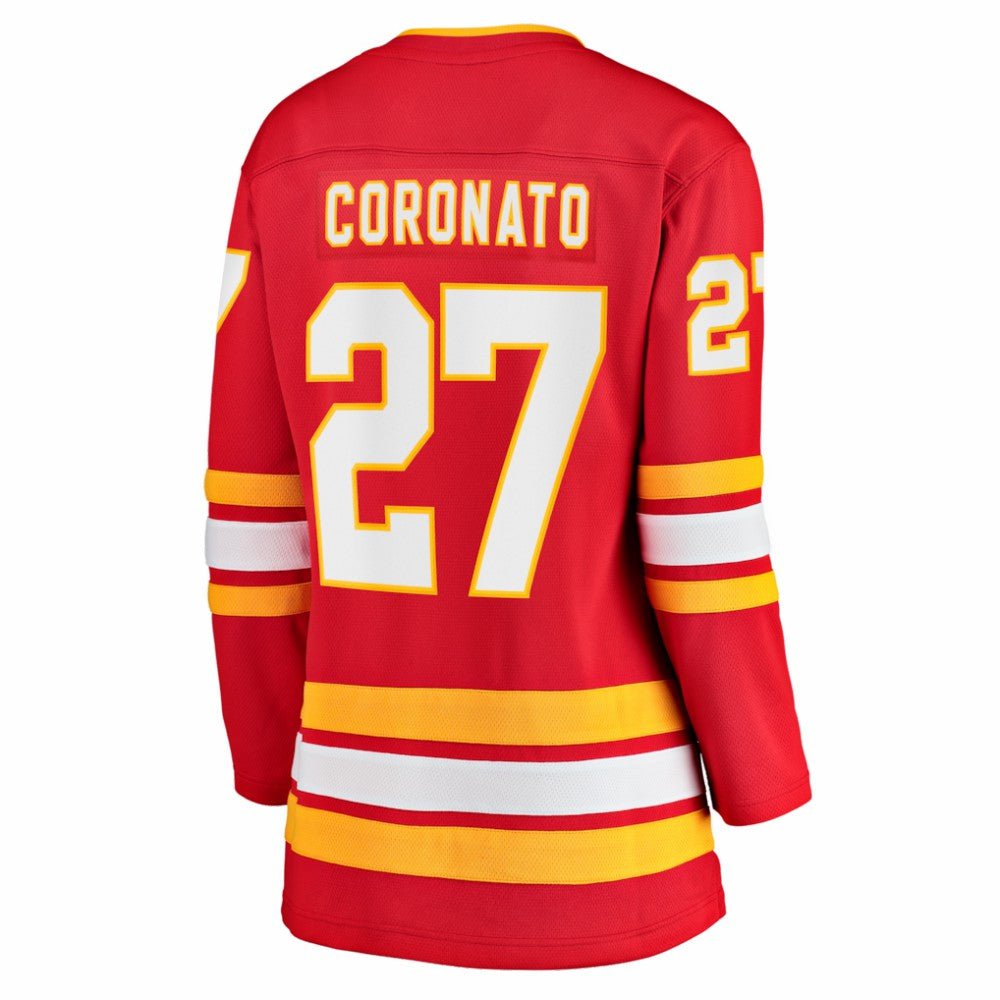 Matt Coronato Calgary Flames Fanatics Women's Home Breakaway Jersey -  NHL Jerseys