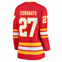 Matt Coronato Calgary Flames Fanatics Women's Home Breakaway Jersey -  NHL Jerseys