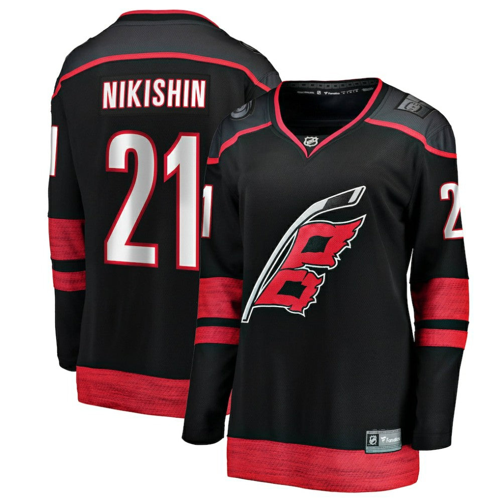 Alexander Nikishin Carolina Hurricanes Fanatics Women's Home Breakaway Jersey -  NHL Jerseys