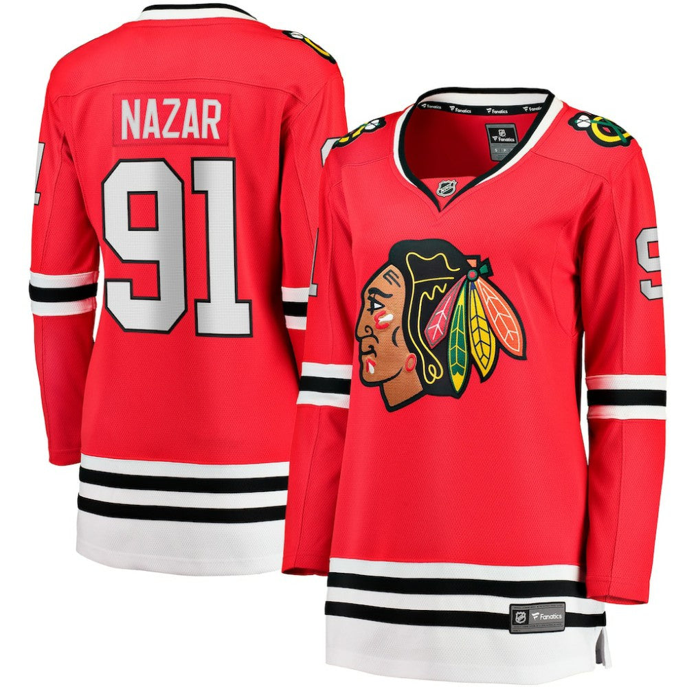 Frank Nazar Chicago Blackhawks Fanatics Women's Home Breakaway Jersey -  NHL Jerseys