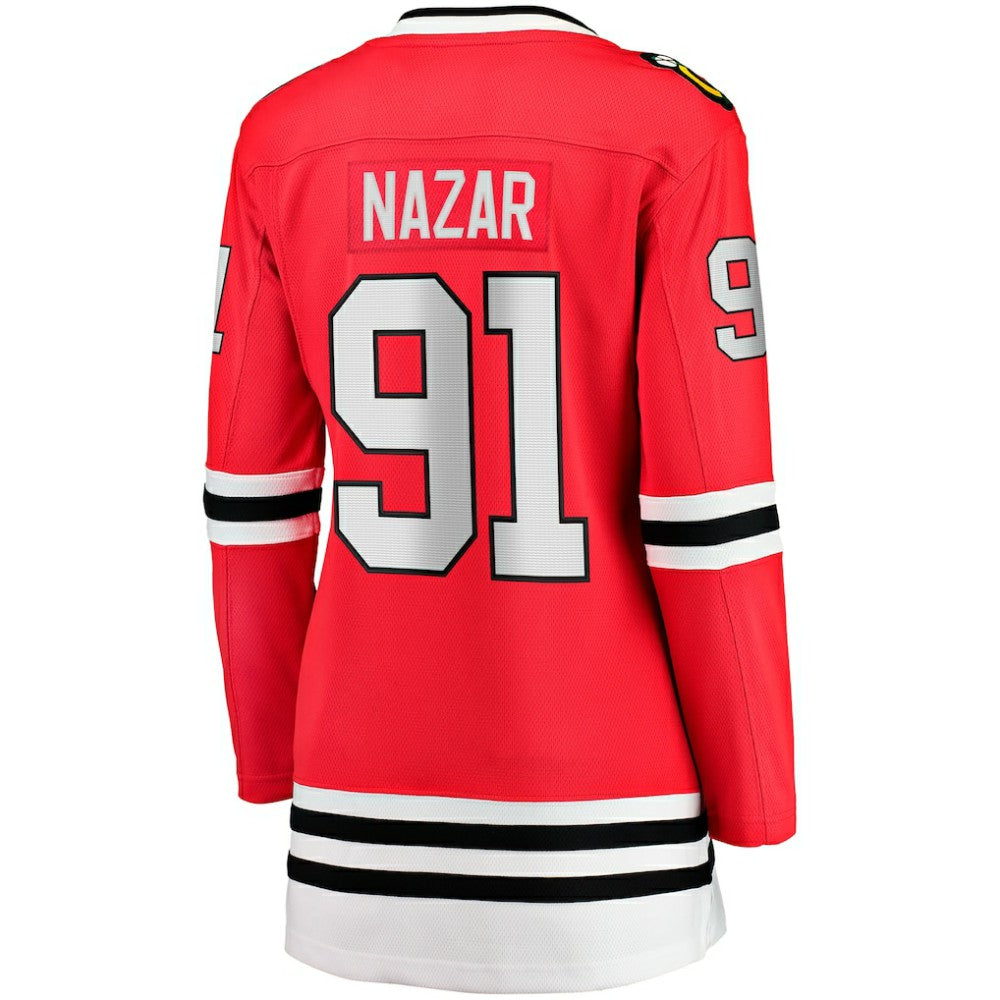 Frank Nazar Chicago Blackhawks Fanatics Women's Home Breakaway Jersey -  NHL Jerseys
