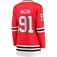 Frank Nazar Chicago Blackhawks Fanatics Women's Home Breakaway Jersey -  NHL Jerseys