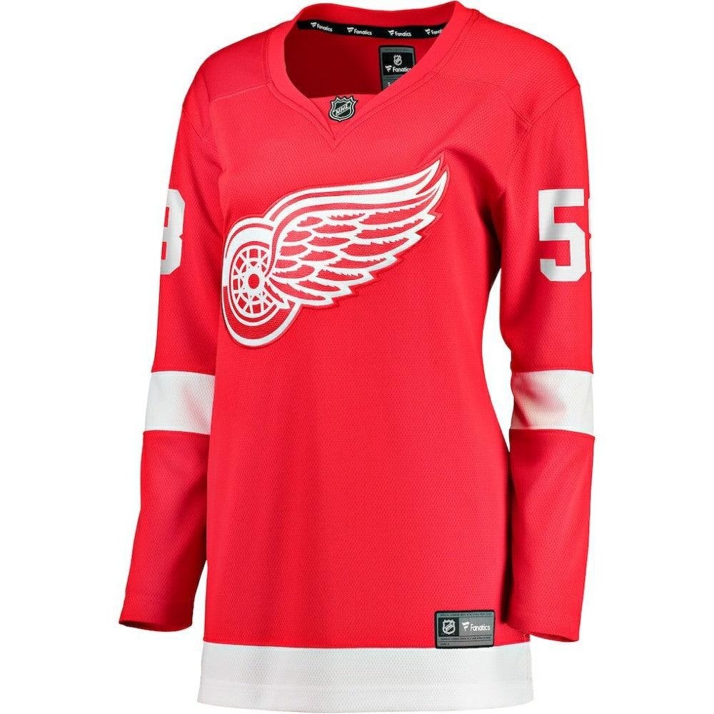Emmitt Finnie Detroit Red Wings Fanatics Women's Home Breakaway Jersey -  NHL Jerseys