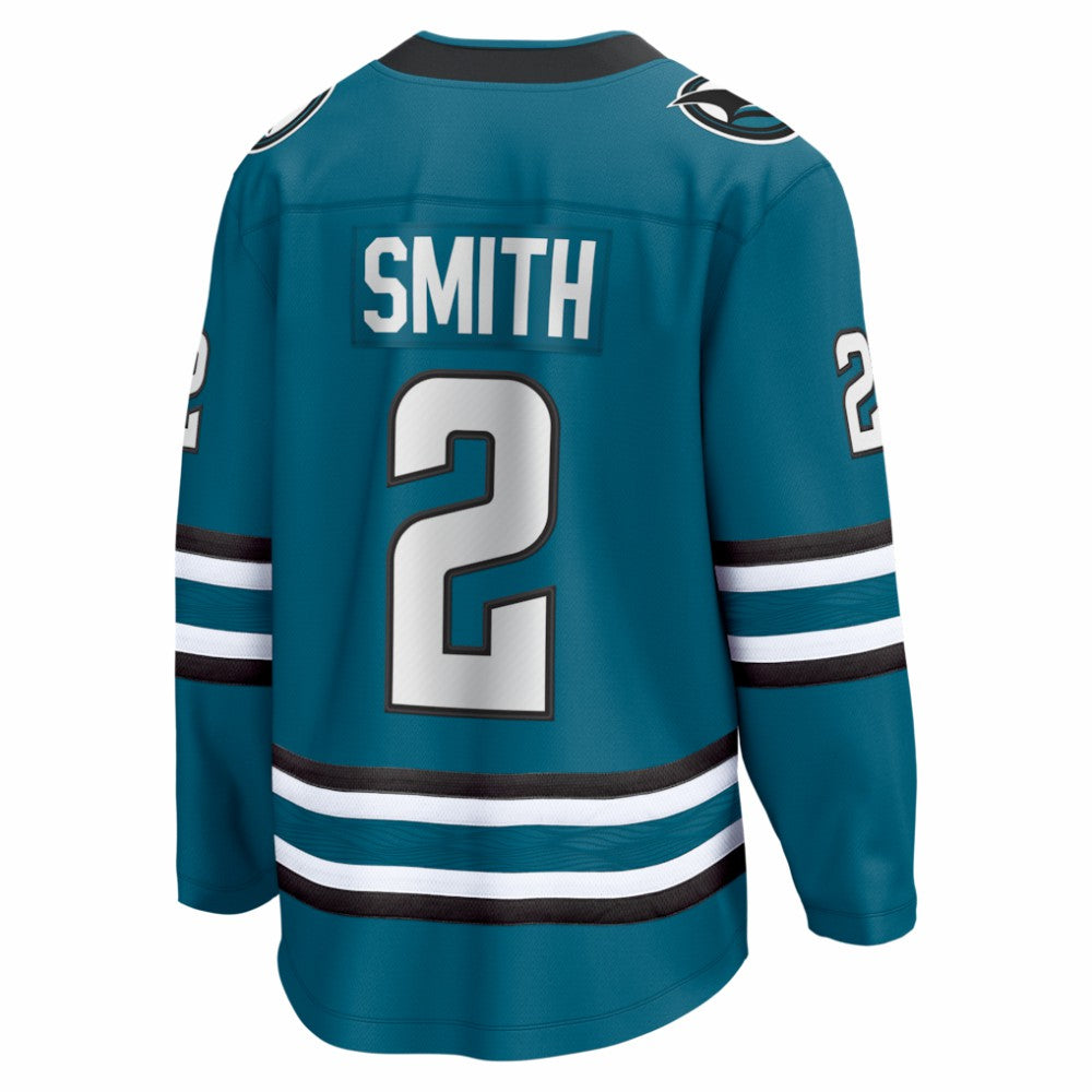 Will Smith San Jose Sharks Fanatics Home Breakaway Jersey -  NHL Jerseys