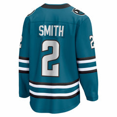 Will Smith San Jose Sharks Fanatics Home Breakaway Jersey -  NHL Jerseys