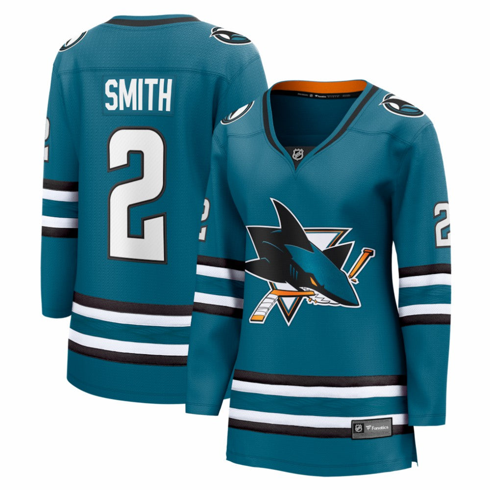 Will Smith San Jose Sharks Fanatics Women's Home Breakaway Jersey -  NHL Jerseys