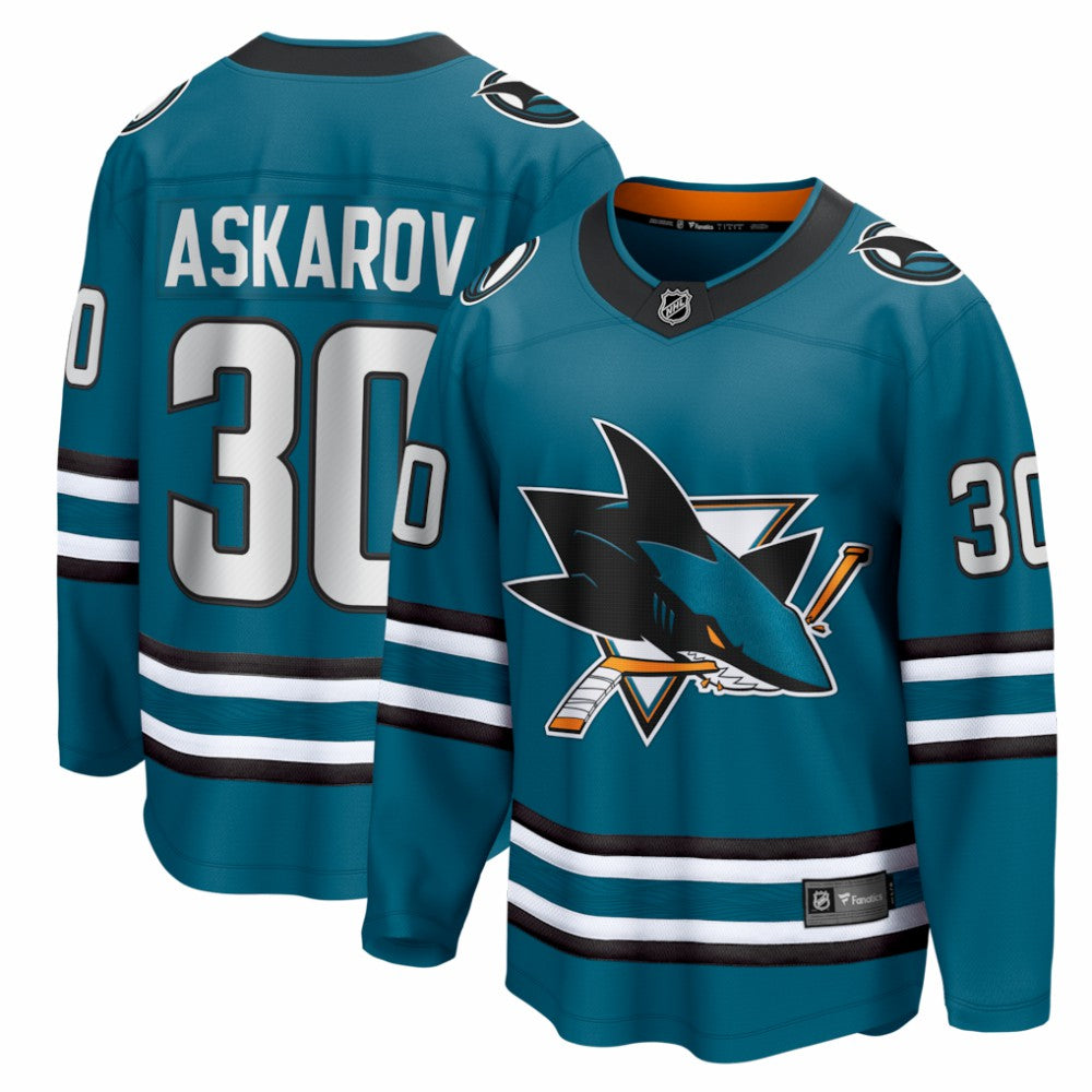 Yaroslav Askarov San Jose Sharks Fanatics Home Breakaway Jersey -  NHL Jerseys