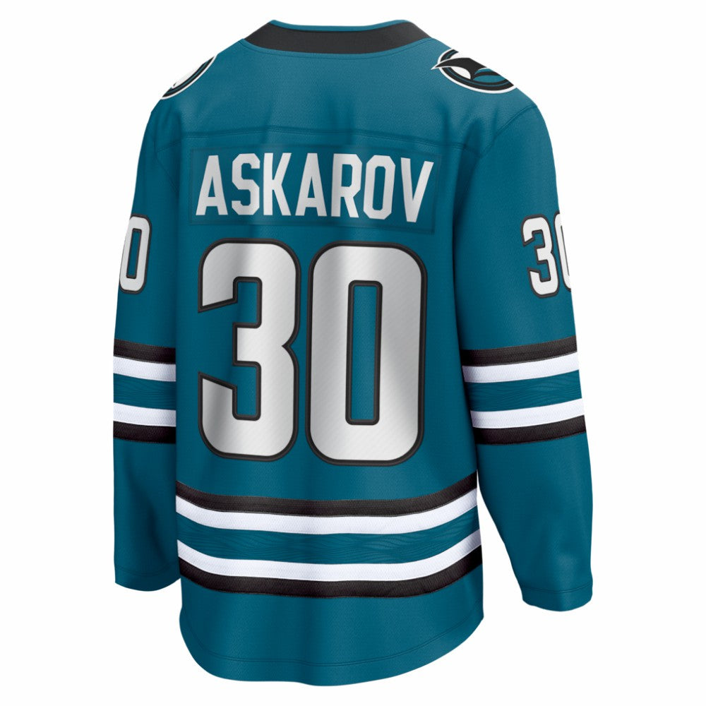Yaroslav Askarov San Jose Sharks Fanatics Home Breakaway Jersey -  NHL Jerseys