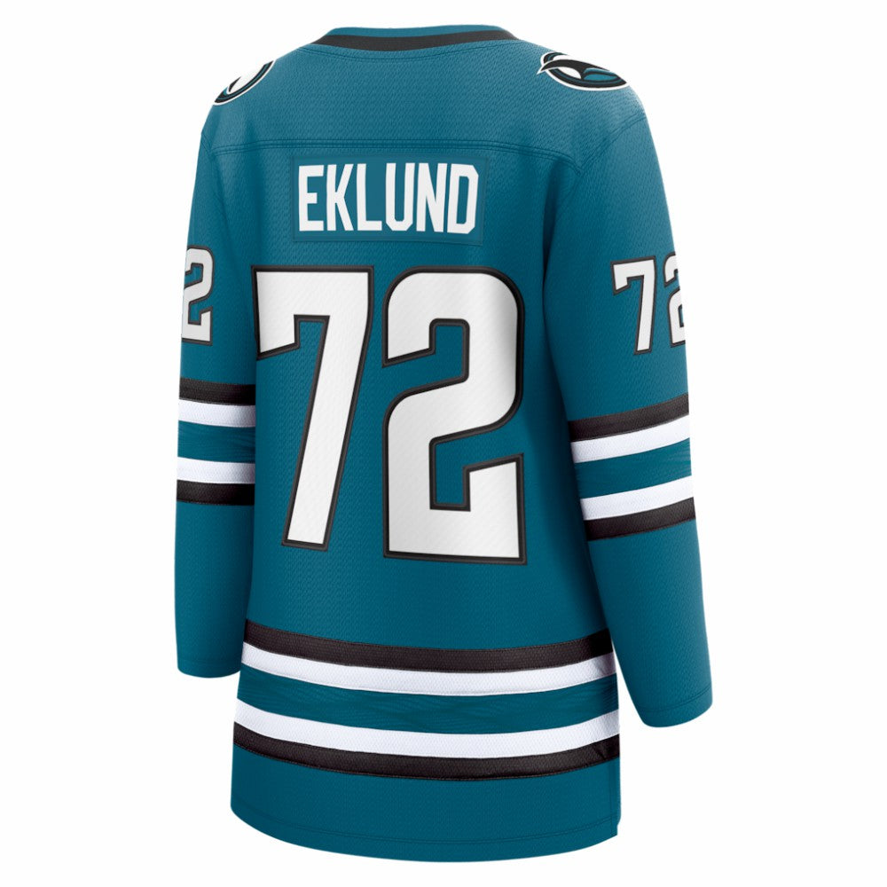 William Eklund San Jose Sharks Fanatics Women's Home Breakaway Jersey -  NHL Jerseys